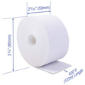 Thermal Paper 2 5/16 x 400 ft x 24 rolls for Gas Pumps